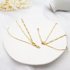 قلادة ذهبية على شكل قلعة باربي الماسية للنساء