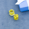 13mm الأصفر زهرة الأذن التوصيل الأنفاق الاكريليك مجوهرات الأذن المقاس